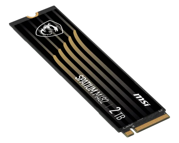 2tb ssd msi spatium m482 m.2 nvme pcie 4.0