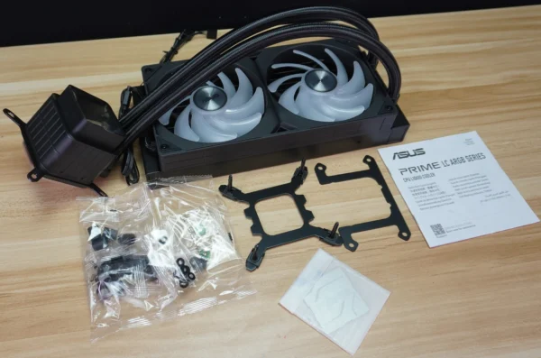 refrigeraciÓn lÍquida asus prime lc 240 argb aio 240mm