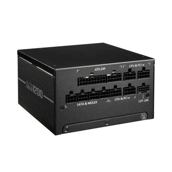 fuente de poder cooler master elite 1200w 80 plus gold full modular pcie 5.1