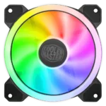 fan cooler master mf120 s3 argb 120 mm pc case fan 1800rpm