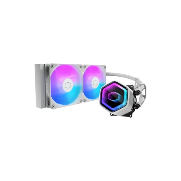 refrigeraciÓn lÍquida cooler master masterliquid 240 core ii argb white