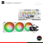 refrigeraciÓn lÍquida thermalright frozen warframe 360 white argb v2 con pantalla lcd