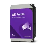 2tb disco duro interno wd purple 3.5" 5400rpm 256mb videovigilancia