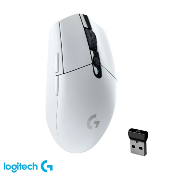 mouse gamer inalambrico logitech g305 lightspeed blanco sensor hero