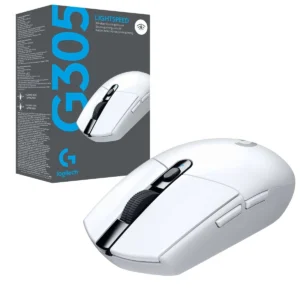 mouse gamer inalambrico logitech g305 lightspeed blanco sensor hero