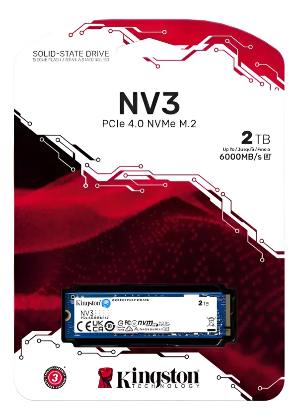 2tb ssd m.2 kingston nv3 nvme pcie 4.0