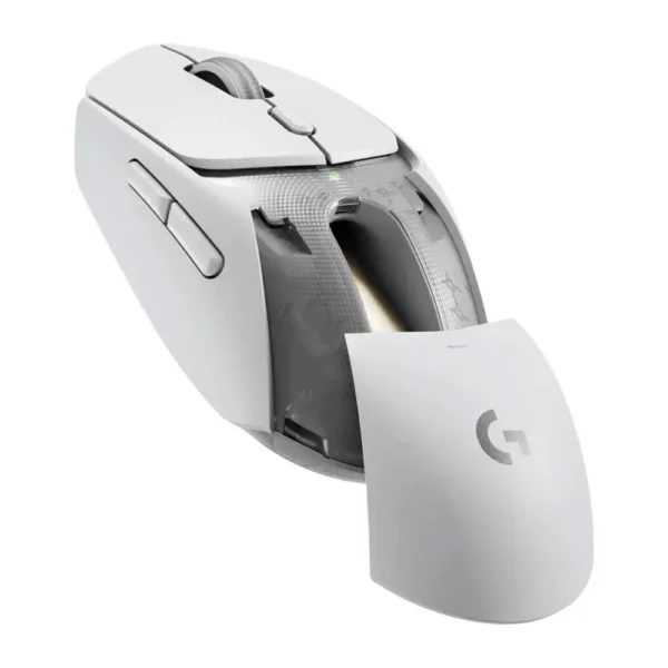 mouse gamer inalambrico logitech g309 lightspeed blanco sensor hero 25k