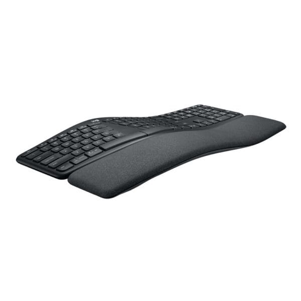 teclado inalambrico ergonomico logitech ergo k860 bluetooth usb negro