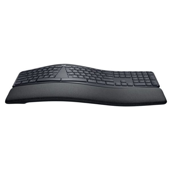 teclado inalambrico ergonomico logitech ergo k860 bluetooth usb negro