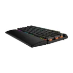 teclado gamer mecanico inalambrico asus rog strix scope ii 96 wireless pbt negro