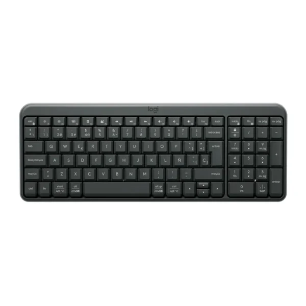 teclado inalambrico logitech k250 compact bluetooth negro