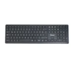 teclado inalambrico recargable quasad qk slimpro ultra delgado negro