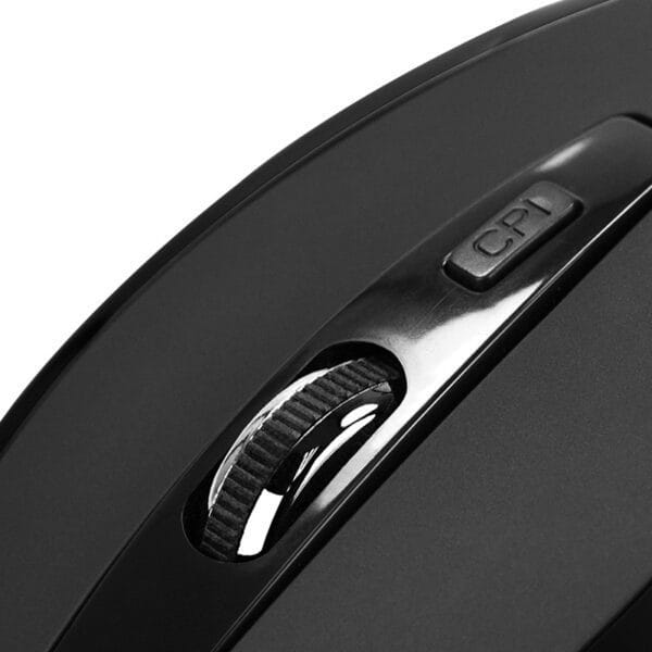 mouse inalambrico klip xtreme klever kmw 340 Óptico 6 botones negro