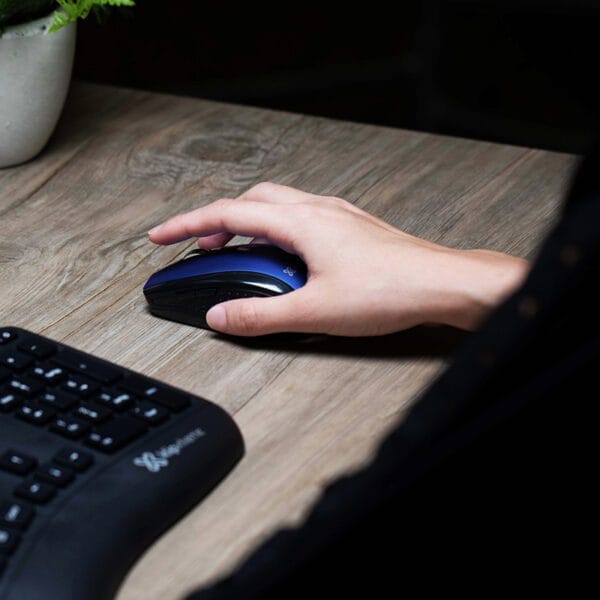 mouse inalambrico klip xtreme klever kmw 340 Óptico 6 botones azul