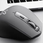mouse inalambrico ergonomico klip xtreme kmw 760 recargable 6 botones