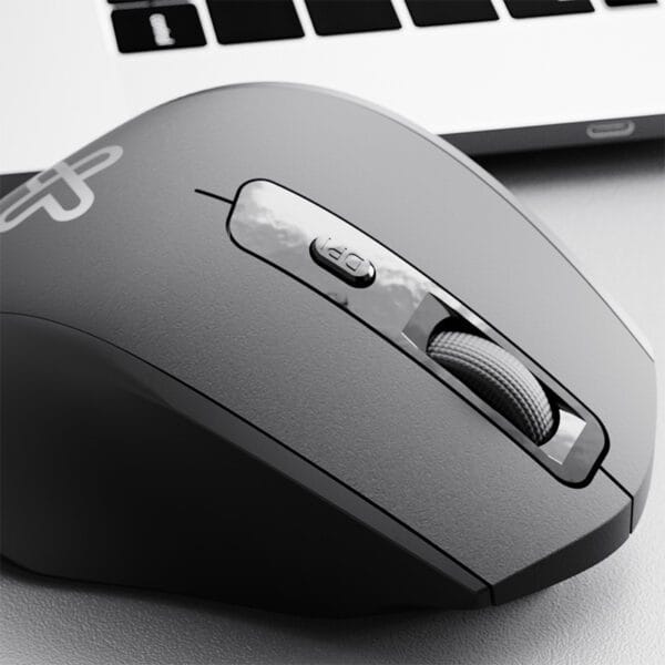mouse inalambrico ergonomico klip xtreme kmw 760 recargable 6 botones