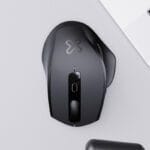 mouse inalambrico ergonomico klip xtreme kmw 760 recargable 6 botones