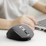 mouse inalambrico ergonomico klip xtreme kmw 760 recargable 6 botones