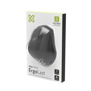 mouse inalambrico ergonomico klip xtreme kmw 760 recargable 6 botones
