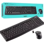 combo teclado y mouse inalambrico logitech mk270 usb plug and play negro