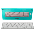 teclado inalambrico logitech k250 compact bluetooth blanco
