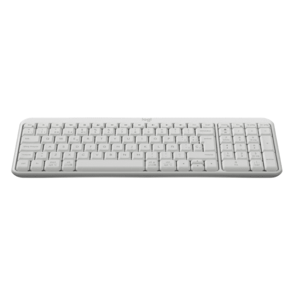 teclado inalambrico logitech k250 compact bluetooth blanco