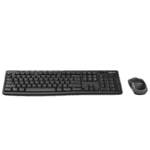 combo teclado y mouse inalambrico logitech mk270 usb plug and play negro