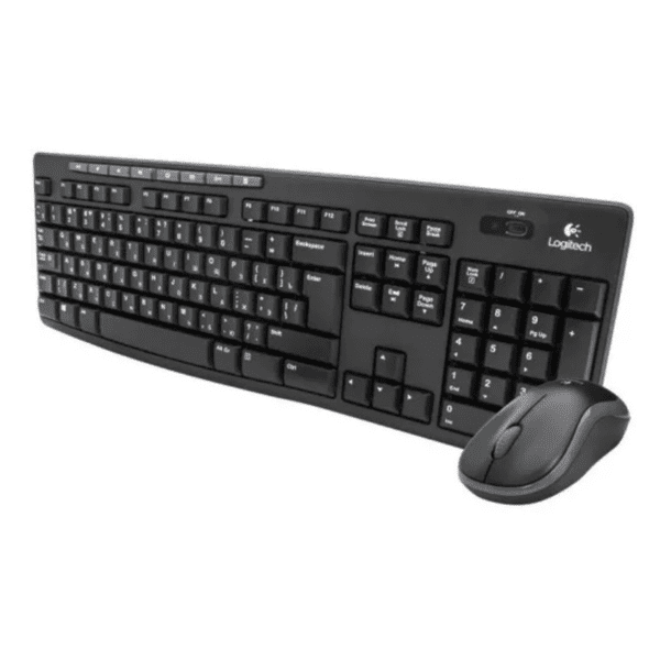 combo teclado y mouse inalambrico logitech mk270 usb plug and play negro