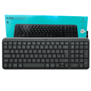teclado inalambrico logitech k250 compact bluetooth negro