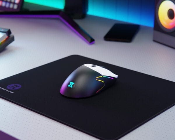 mouse gamer inalambrico primus gladius dm10 pmo w203 dual 10000dpi rgb