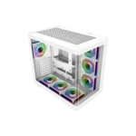 case cooler master elite 600 white argb vidrio templado