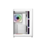 case cooler master elite 600 white argb vidrio templado