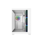 case cooler master elite 681 white argb vidrio templado