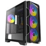 case antec ax1000 argb vidrio templado