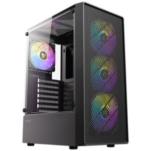 case antec ax26 elite rgb vidrio templado