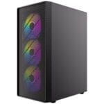 case antec ax26 elite rgb vidrio templado