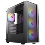 case antec ax65 argb vidrio templado