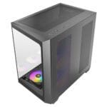 case antec c5 black argb vidrio templado