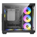 case antec c5 black argb vidrio templado