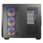 case antec c5 black argb vidrio templado