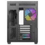 case antec c5 black argb vidrio templado