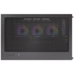 case antec cx mirror black argb vidrio templado