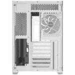 case antec cx mirror white argb vidrio templado