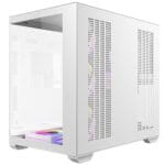 case antec cx mirror white argb vidrio templado