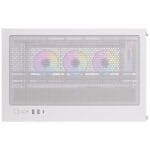 case antec cx mirror white argb vidrio templado