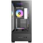 case antec cx705 argb black vidrio templado