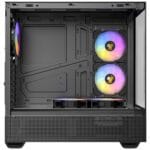 case antec cx705 argb black vidrio templado