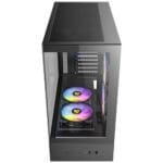 case antec cx705 argb black vidrio templado