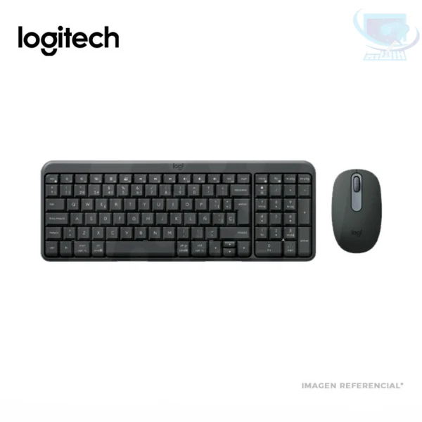 combo teclado y mouse inalambrico logitech mk250 compact bluetooth negro