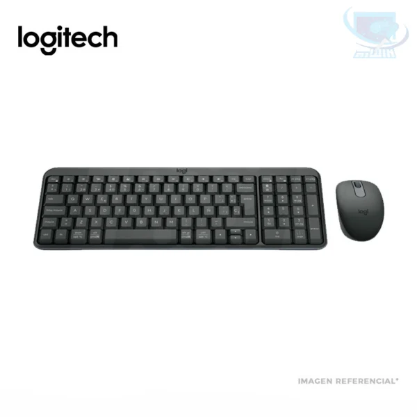 combo teclado y mouse inalambrico logitech mk250 compact bluetooth negro